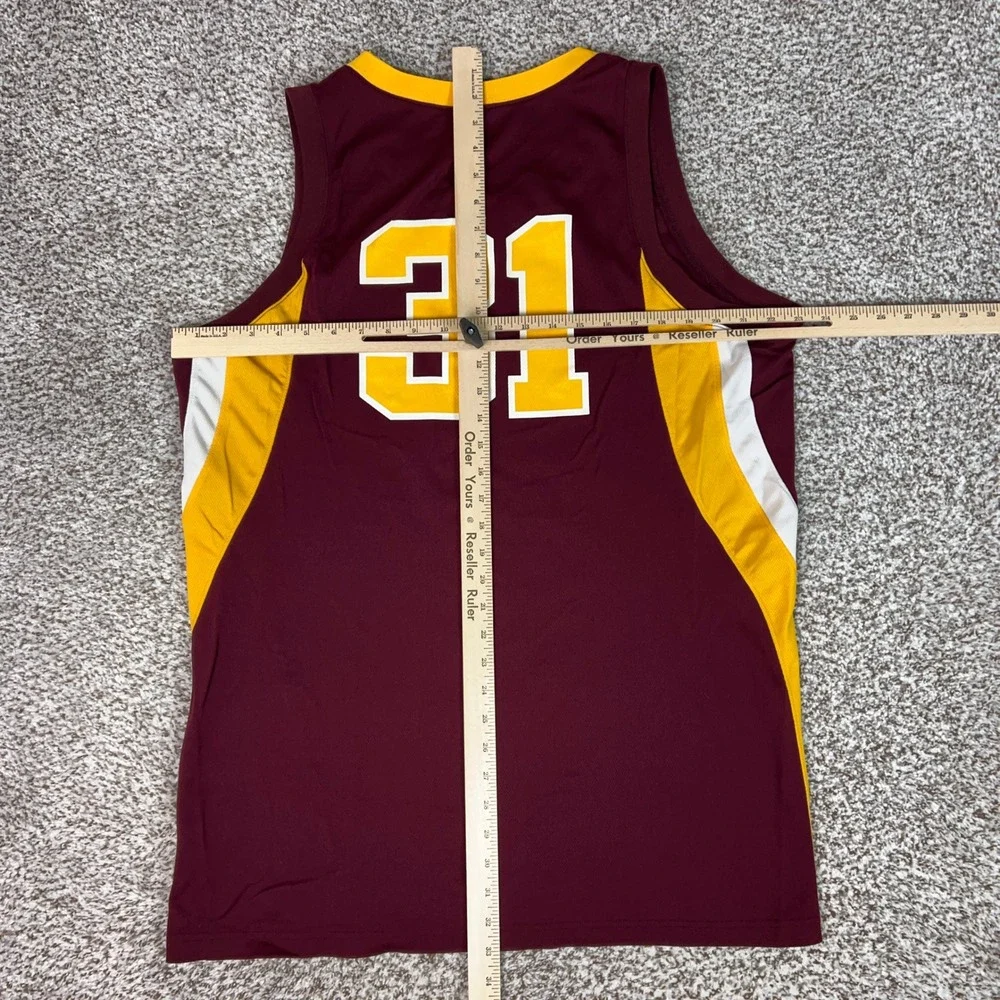 Minnesota Golden Gophers Jersey Men Large Maroon 31 Nike NCAA Basketball College